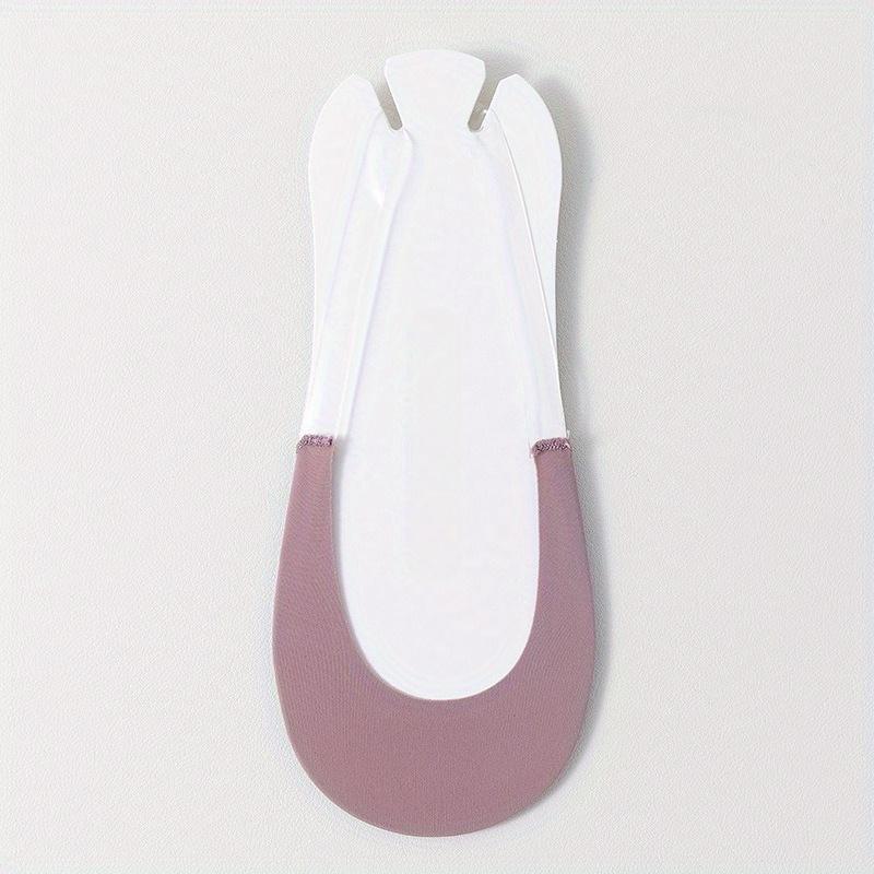 Calzini Invisibili da Donna per Primavera Estate per Tacchi Alti - Assorbi Sudore Antiscivolo, Laccetti di Fissaggio, Calzini Traspiranti Invisibili