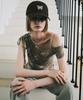 Nigaennikol Mini Butterfly Blink Ball Cap_Brown Cream