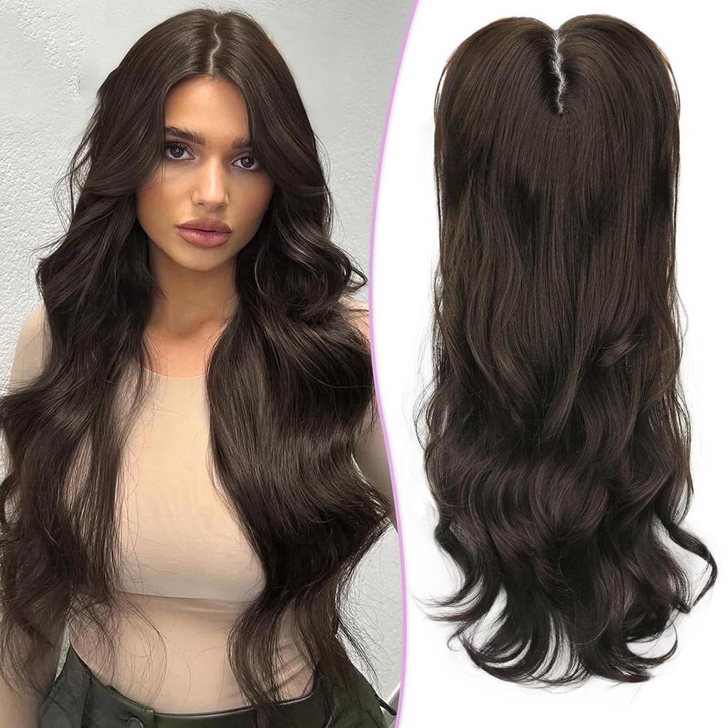 Kostenloser Versand Amerikanischer Stil Ella Beauty Schwarz Gold Farbverlauf Perücke, Lang Gerade mit Haarteil