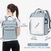 Backpack for PC Tablet Business Large Mom Light Blue [EMPSIGN] Women, 17.3-inch Backpack, Storage, Backpack, Stylish, Capacity, 2-way, A4, Bag,