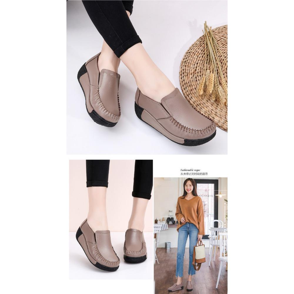 Ladies' Spring and Autumn Thick Soled Sports Shoes
