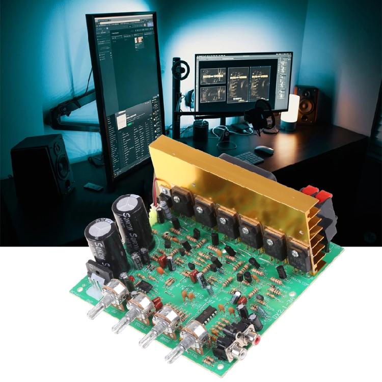 Amplifier Audio Board AMP 100Wx2 High Power 2.1 Channel Amplificador Speaker