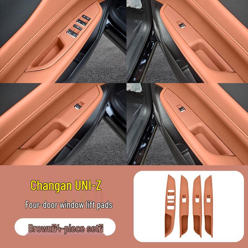 Changan UNIZ Silicone Interior Protectors: Door Handle, Window Lift Button, Gear Shift & Console Pads