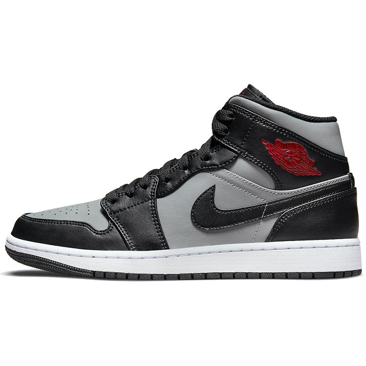 New JORDAN 1 Mid Shadow Red 554724-096