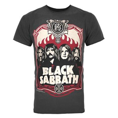 Official Mens Black Sabbath Poster T-Shirt
