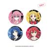 Genuine Bocchi the Rock Double Flash Magnetic Badge Magnet (Gotoh Hitori, Nijika, Yamada Ryo, Kita)
