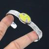 Halloween Sale Natural Atlantisite 925 Sterling Silver Birthday Bangle Bracelet