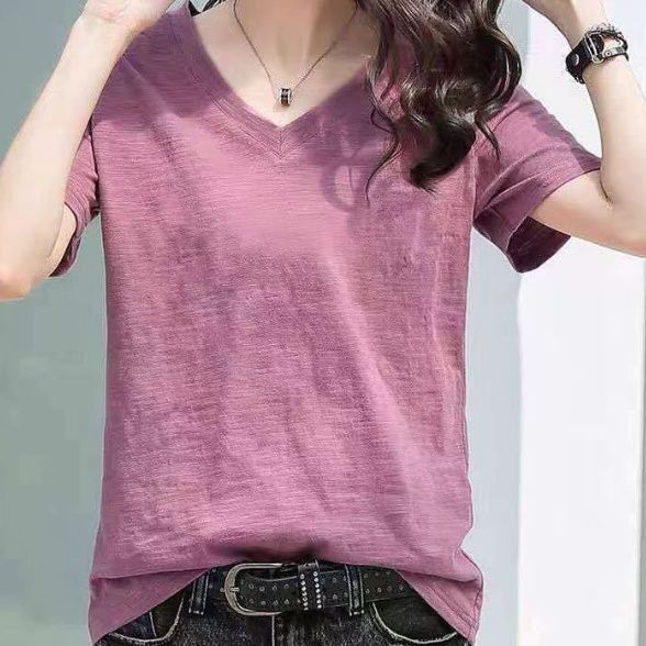 Вискозная Женская Свободная Удобная Дышащая Летняя Мягкая с Коротким Рукавом S