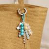 Handmade Beaded Keychain: Summer Chinese Style Woven Bodhi Pendant for Bags