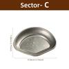 Coffee Bean Weighing Plate Stainless Steel Sauce Dish Plate Irregular Shape Storage Tray Kitchen Coffee BeanDose Tray Dosing Cup