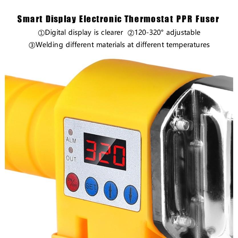 Mașină de sudat țevi 600/800/1000W Fier de lipit țevi Sudură plastic PB/PP/PE/PPR Încălzire țevi Topire la cald Unealtă electrică