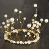 ZISIZ Pearl Crown Cake Topper Set