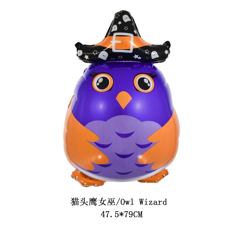 Halloween Kürbis Geist Luftballons Halloween Dekoration Spinnen Folienballon Fledermaus Globos Halloween Partyzubehör Aufblasbares Kinderspielzeug