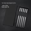 High-End Pure Titanium Chopsticks: Anti-Mildew, Non-Slip, Odorless, Heat-Resistant, Portable Chinese Tableware, Perfect for Home or Gift Use.