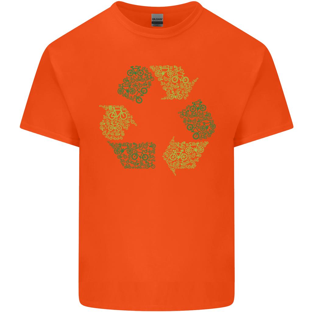 Recycle Bike Fun Cyclist Funny Unisexs Light Cotton TShirt