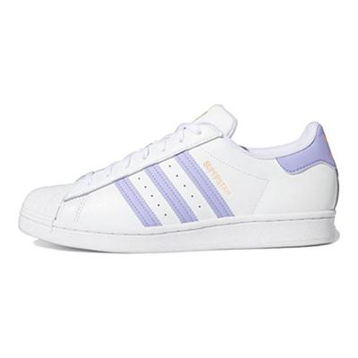 Sneakers Unisex Superstar Bianco Viola Chiaro Bianco Nuvola Arancione Nebuloso GX2537