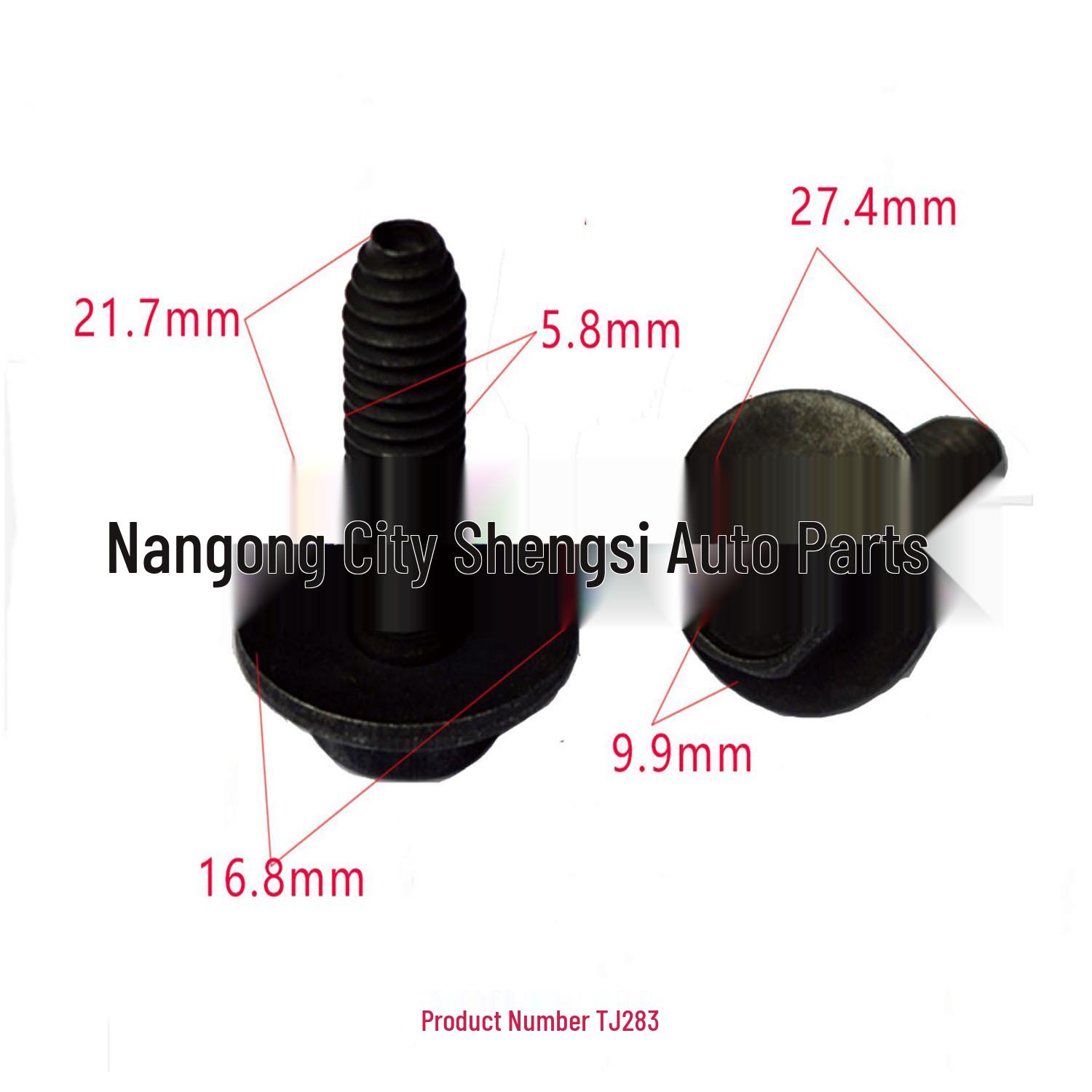 

Universal Hex Self-Tapping Screws: Metal Fasteners for Car Installation & Retainers 10000 pcs