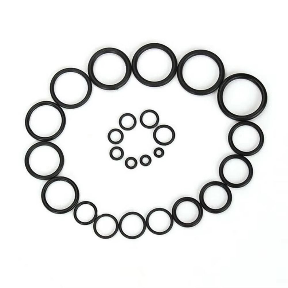 1500Pcs 24 Sizes Rubber O-Rings Gasket Sealing Air Conditioning Compressor Seals  Air Connections