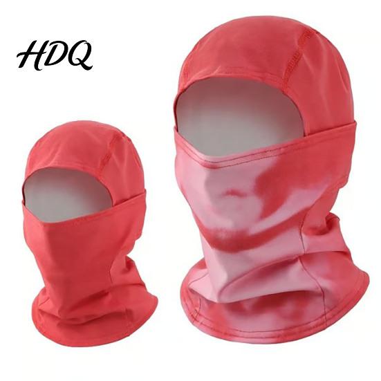 Color Changing Face Shield Unisex Heat Reactive Balaclava Color-Changing Full Hood Mask for Wind Resistant Winter Windproof Neck Gaiter Ski