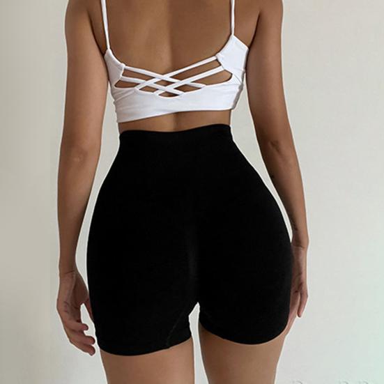 Pantaloni scurți sport pentru femei, cu talie înaltă, compresie, ridicare șold, strâns, elastic, control al burticii, uscare rapidă, talie elastică, pantaloni scurți de gimnastică pentru femei, haine de exercițiu