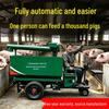 Electric Tricycle for Automatic Feed Loading and Lifting In Pig Farms