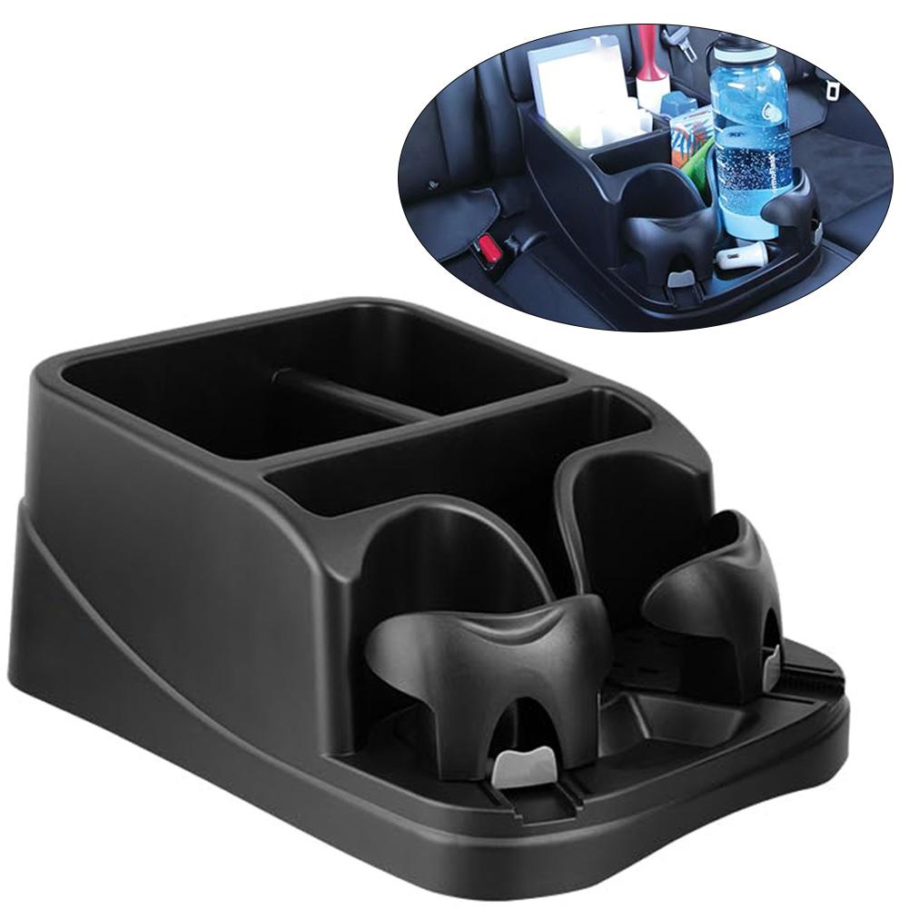 

1pcs Car Seat Organizer With 2 Adjustable Cup Holders For Cars Trucks Minivans Car Cup Holder Interior Supplies Tissue Holder China Mainland