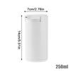 Flacone Detergente Struccante da 250/500 ml Vuoto con Pompa a Pressione Dispenser Plastica Rimuovi Smalto Cleaner Strumenti Manicure Portatili