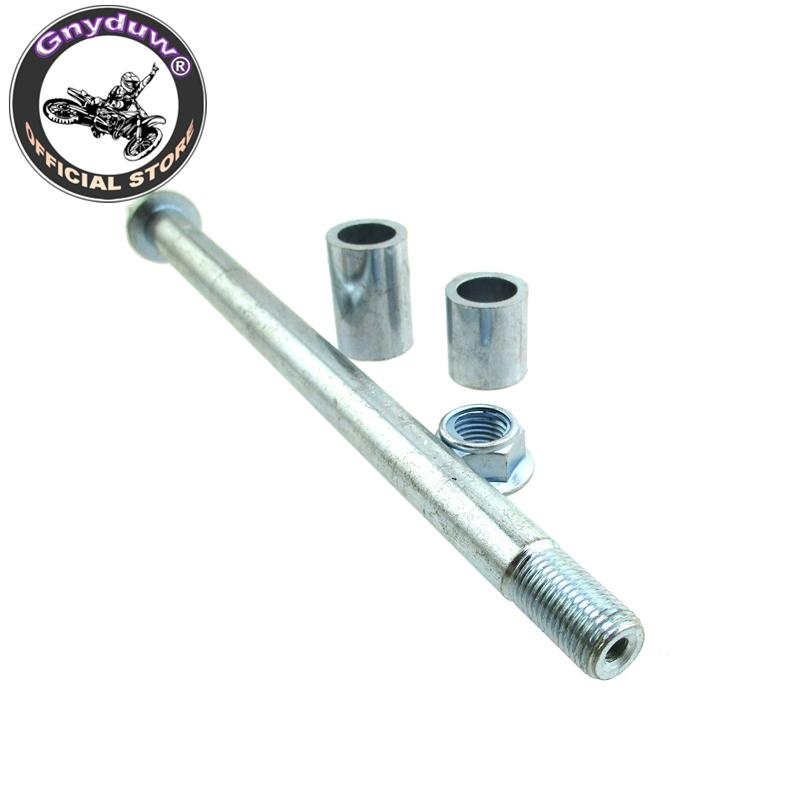 Gnyduw 15mm Drilled Rear Wheel Axle For Chinese Pit Dirt Bike Motor Parts