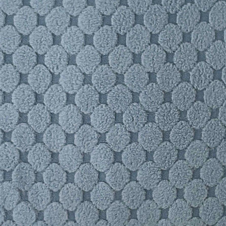 1.7m Wide Jacquard Stretch Knit Fleece Fabric for Chair Covers, Sofa Covers, and Cushion Covers, DIY Crafts