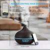 Diffuser For Home 1pc 18.6 Oz Large Capacity Essential Oil Aromatherapy Diffuser Electric Ultrasonic Air Humidifier With Timer W