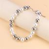 Fashion Collar Necklace Vintage Elegant Pearl Beads Ball Choker Necklace Temperament Clavicle Chain Birthday Giift