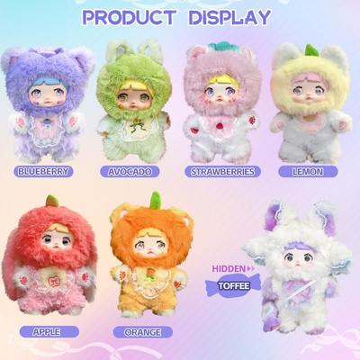 Cute Plush Doll Nuomi Really Interesting Fruits Series Plush Blind Box Kawaii Figures Collectible Toys Birthday Gifts