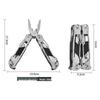 Stainless Steel Portable Multi-tool Knife with Folding Pliers