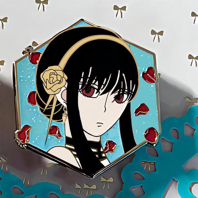 

Манга Брошь Булавки Мультфильм Аня Сумерки Эмаль Броши Ювелирные Изделия Косплей Реквизит Подарки