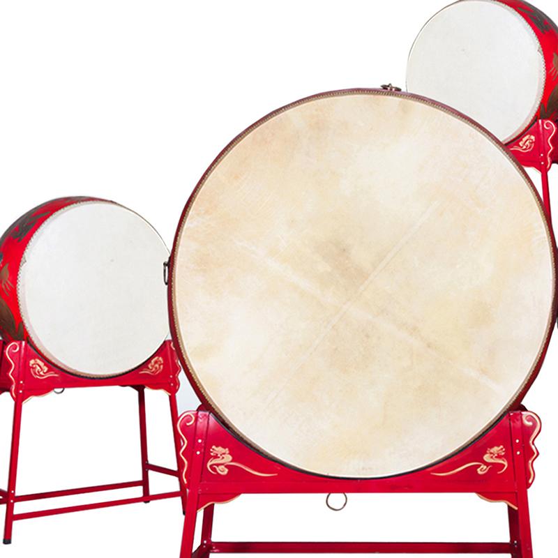 30Cm/35Cm African Drum Skin Fittings Tambourine Replacement Percussion Part Bongo African Drum Covers Drum Goat Skin