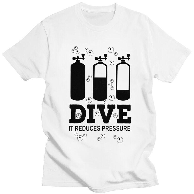 

Custom Scuba Diving T Shirts Men 100% Cotton Tee Tops Dive Diver Quote Tshirts Short-Sleeve Fashion T-shirt Clothing - Men s ... S разноцветный