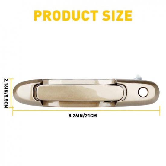 Car Outside Door Front Handle Left Driver Side For 1998-2003 Toyota Sienna