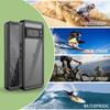 FS Series for Google Pixel 8 Pro Waterproof Case IP68 PC+TPU Snorkelling Dustproof Clear Phone Cover