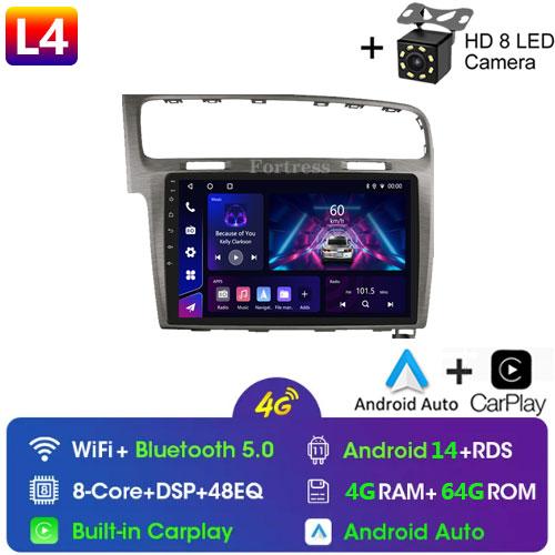 For Volkswagen VW Golf 7 2013 -2017 Android Autoradio Multimedia Video Player 4G DSP Carplay GPS Stereo Car Intelligent System