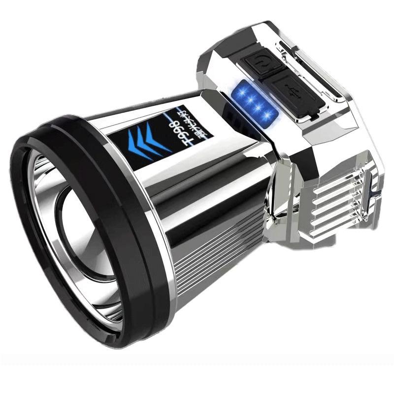 High-Brightness Waterproof Headlamp: Multifunctional, Long Battery Life, Electric Display—Ideal for Outdoor, Emergency, and Fishing Use