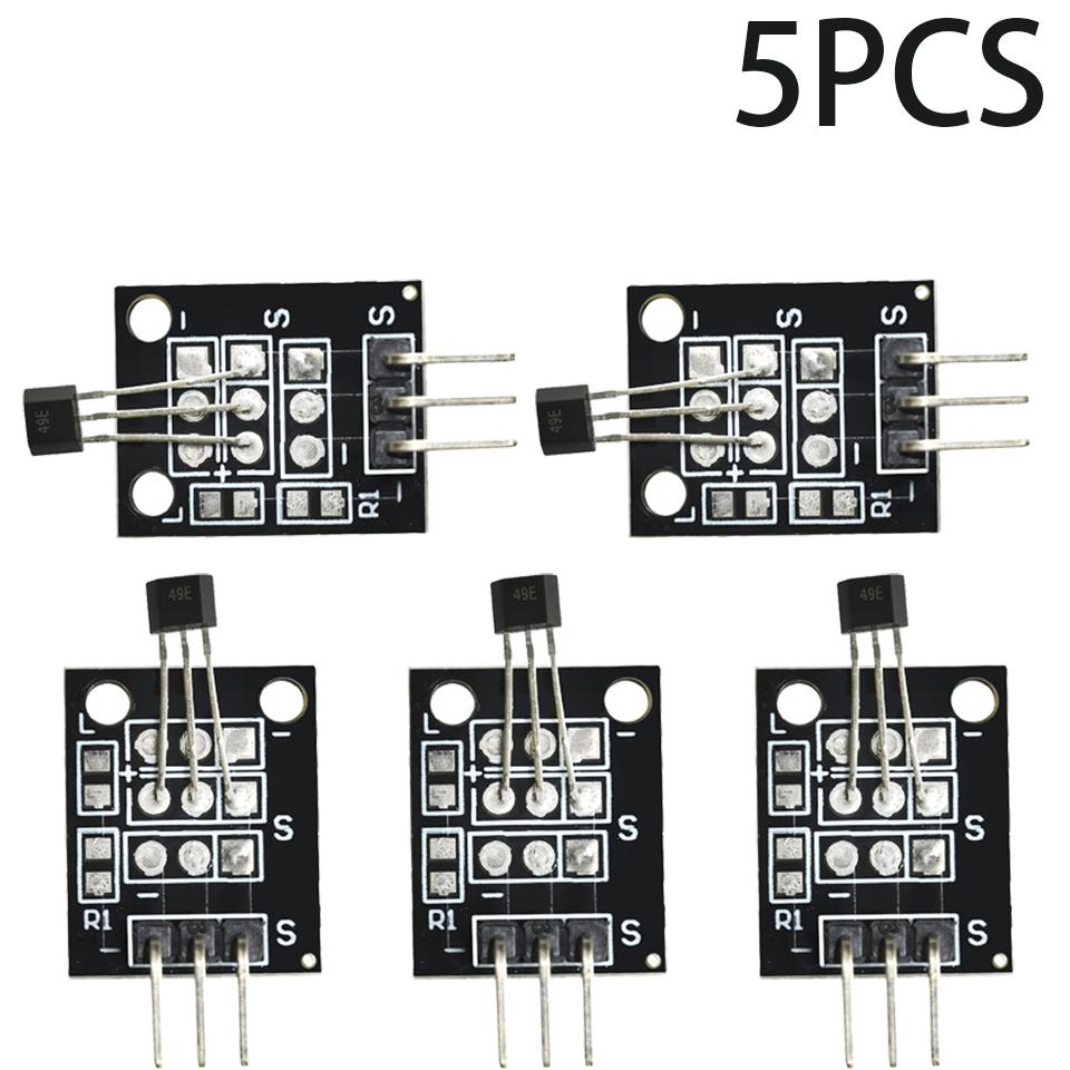 KY-035 Analog Hall Effect Magnetic Sensor Module – High Sensitivity 49E for Arduino, with LED Indicator 1-10PCS