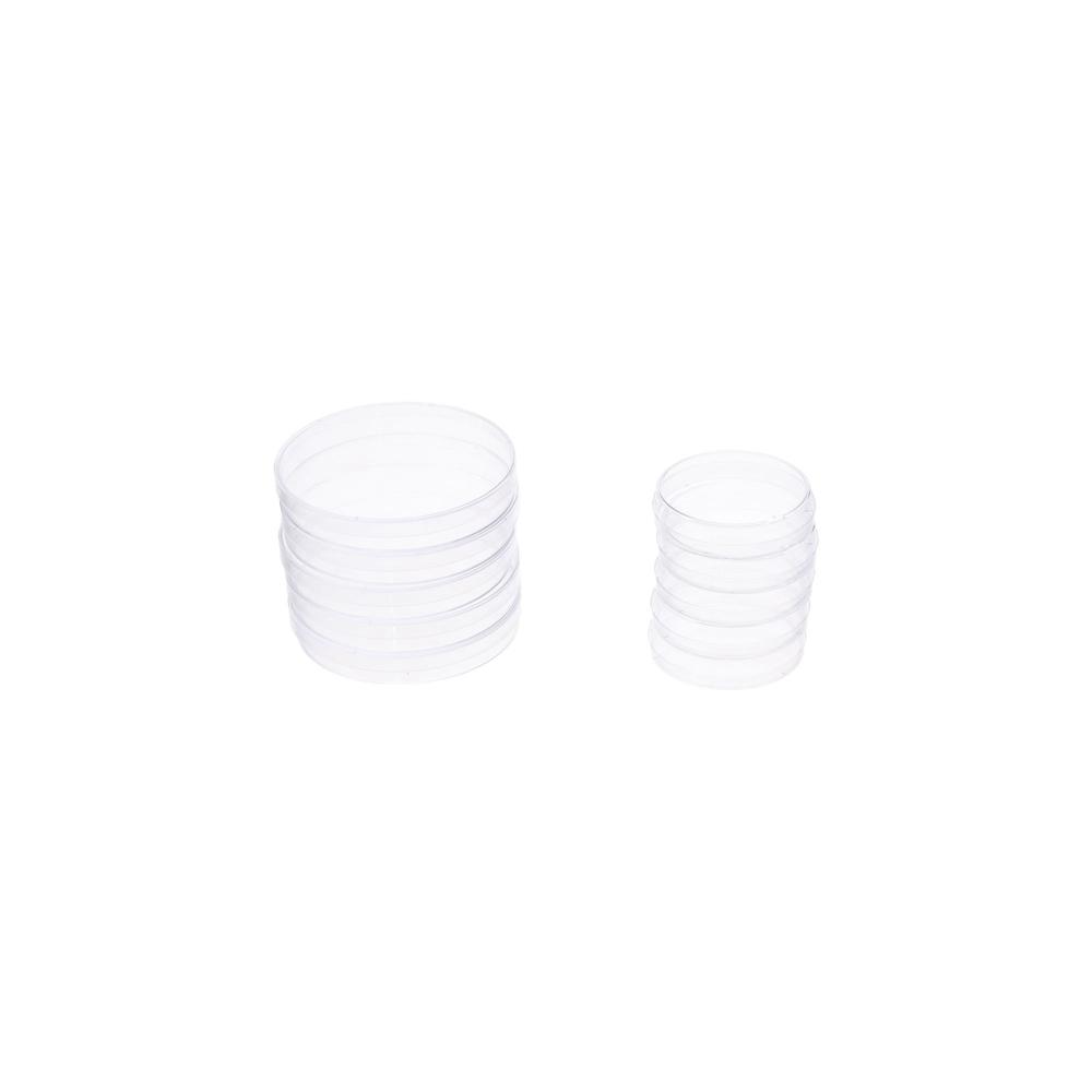 Plastic 55x15mm Bacteria Culture Dish Petri Dishes Clear Petri Dish Sterile Petri Dishes