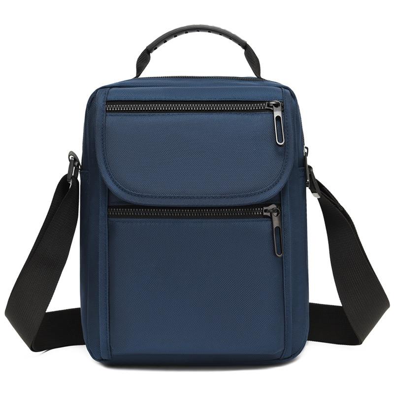 New small square bag fashion men's bag trend casual messenger bag large capacity shoulder bag men's bag