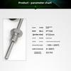M10x1 Fine Thread Universal Temperature Sensor for Screw Air Compressors