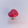 2PCS Labor-saving Heart Shaped Toilet Tank Button Universal Toilet Button New Flush Button  Toilet