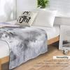 The Soul That Sees Beauty (Winter Moon / Wolf Spirit) Throw Blanket Cute Plaid Picnic Shaggy Sofa Bed Luxury Thicken Blankets