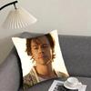 Styles H-Harry Styles British singer Cushion Cover Reversible Plush Pillow Cover – For car, sofa, bedroom, perfect as a gift.