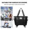 Travel Bag with Detachable Wheels Portable Travel Bag Capacity Waterproof Duffel Bag with Detachable Wheels for Gym Travel