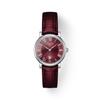 Leren Band Bordeaux Wijzerplaat Heren Modehorloge T122.210.16.373.00