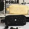 Pencil Pouch Star Dots Pencil Case Handheld Cloth Stationery Bag Korean Style Pen Bag  Office